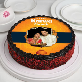 Eternal Love Karwa Cake