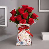 Eternal Love Red Anniversary Roses