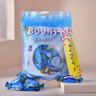 Ethereal Rakhi N Bounty Miniatures Combo