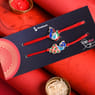 Ethnic Meenakari Peacock Rakhis