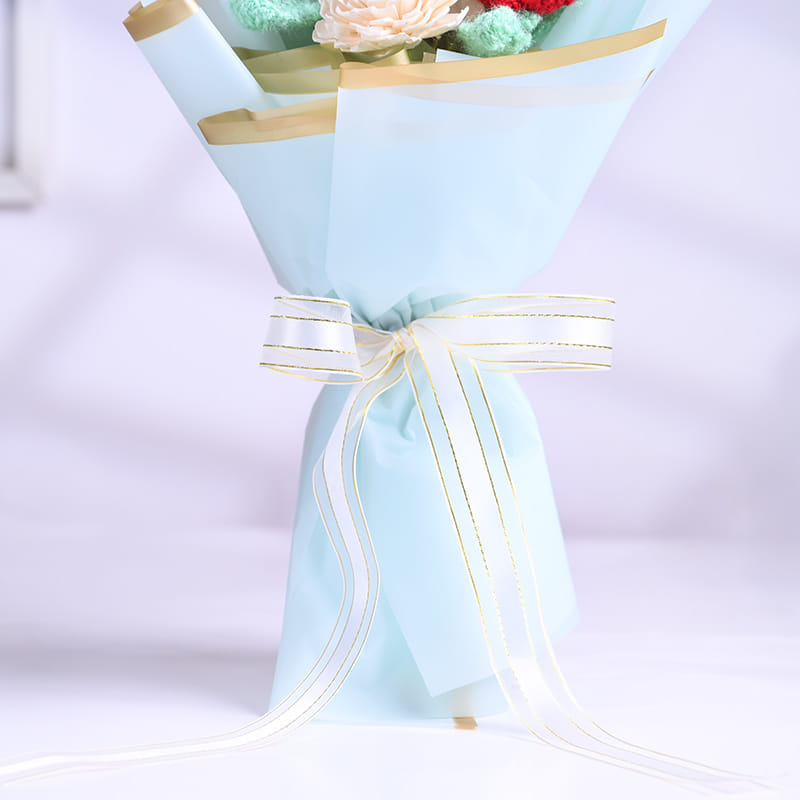 Everlasting Joy Crochet Bouquet