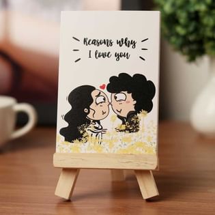 Everlasting Love Wooden Easel