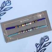 Two Stylish Evil Eye Rakhis