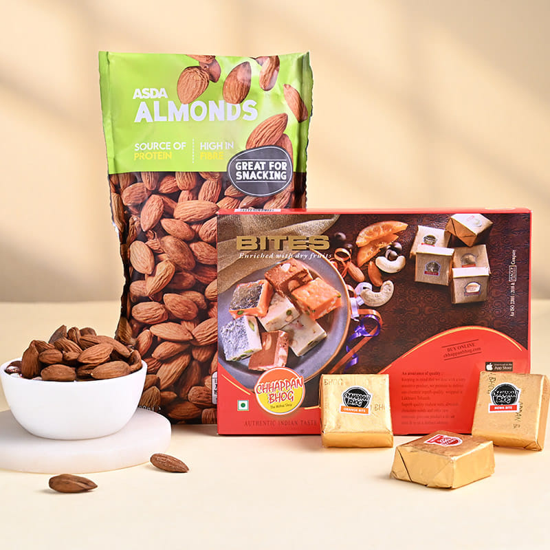 Evil Eye Bhai Bhabhi Rakhi Set With Sweets N Nuts