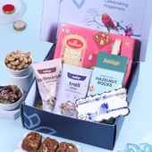 Evil Eye Bhaiya Bhabhi Rakhis With Gourmet Treats