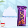 Evil Eye Charm Rakhi with Chocolate