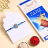 Evil Eye Designer Rakhi With Lindt Chocolate