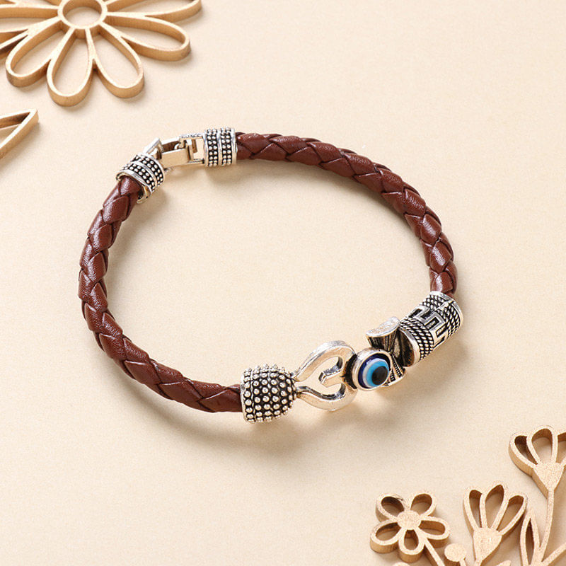 Evil Eye Om Bracelet