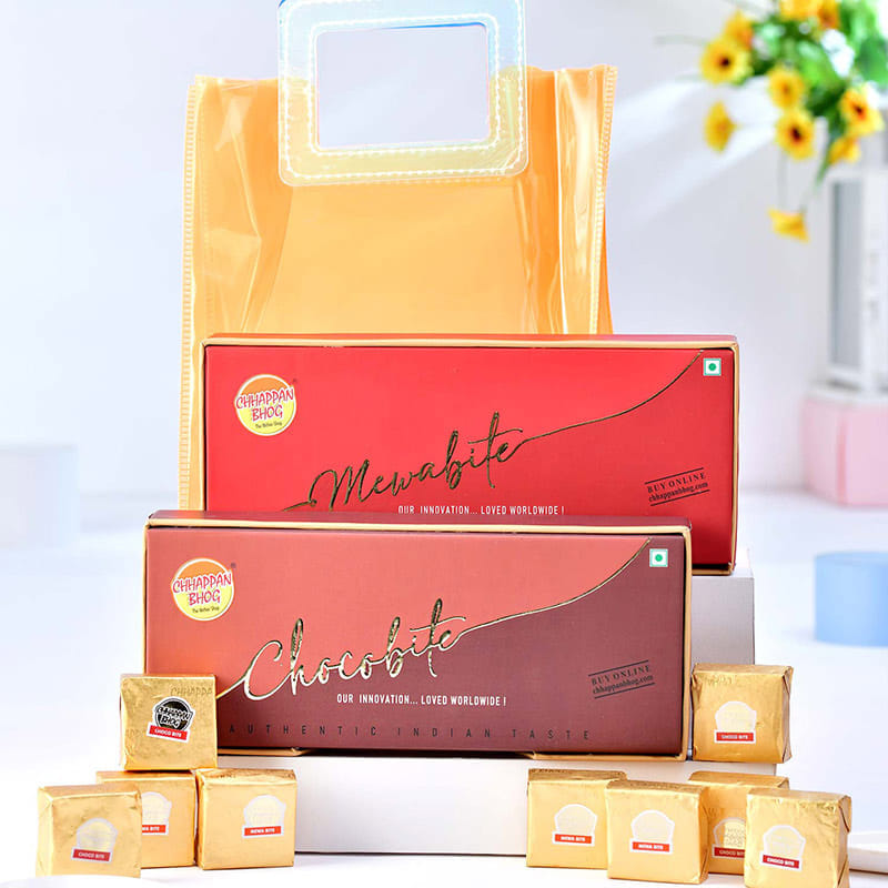 Evil Eye Rakhi Duo With Mewa Bites N Choco Bites