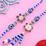 Evil Eye Rakhi For Bhaiya Bhabhi