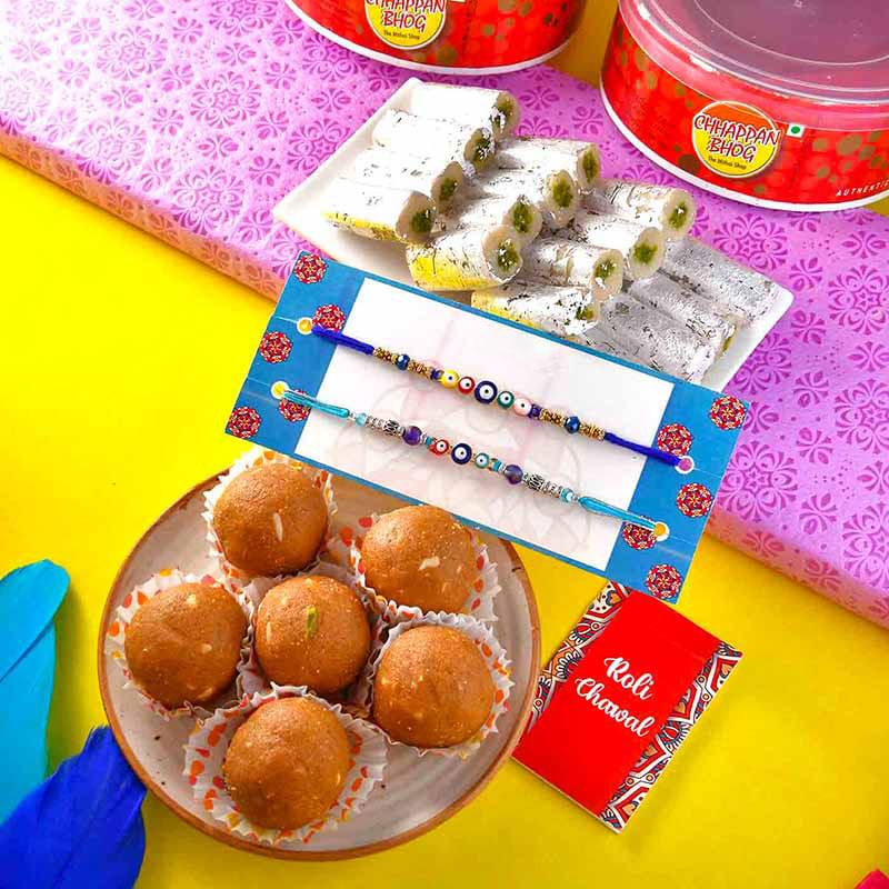 Evil Eye Rakhi N Sweets
