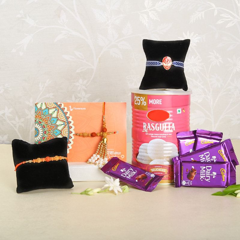 Exclusive Rakhi And Sweet Combo