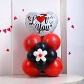 Expression Of Love Balloon Decor