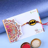 Third Product of Exquisite Family Rakhi Pack - Set of Bhaiya Bhabhi Designer Rakhi