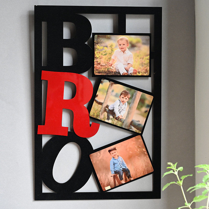 Exquisite Personalized Bro Frame - Bhai Dooj Gifts