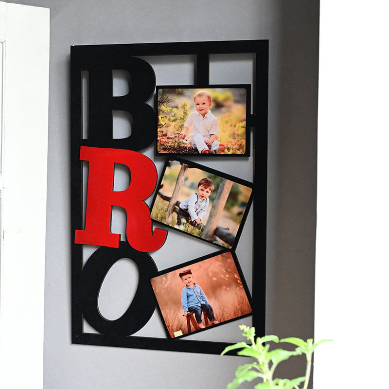 Exquisite Personalized Bro Frame - Bhai Dooj