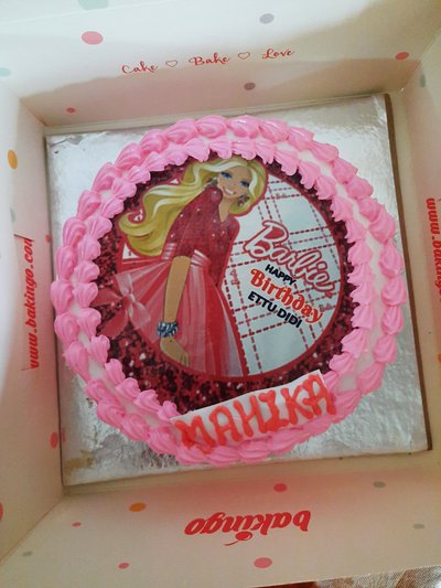 Special Barbie Birthday Cake