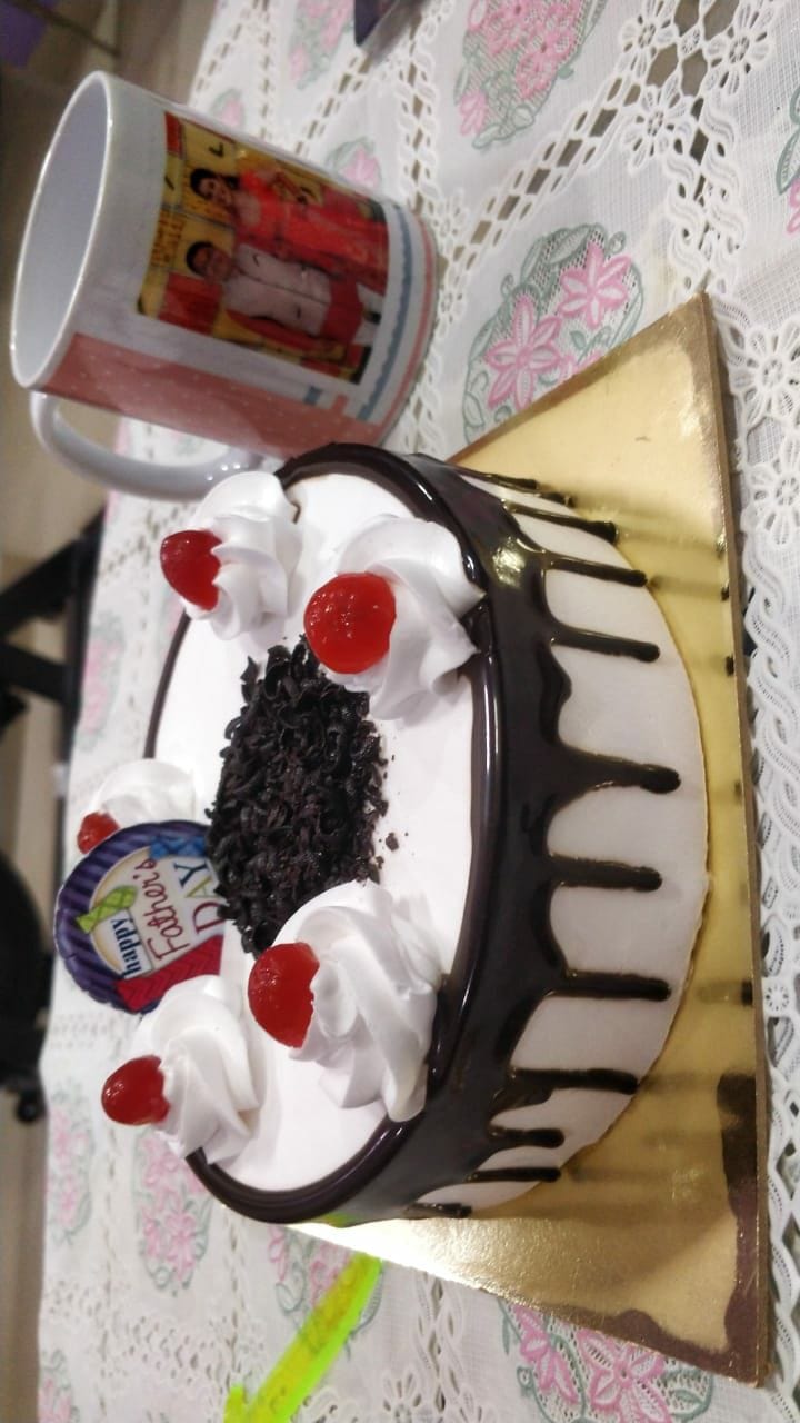 Heartfelt Red Velvet Cake for Dad