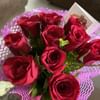 10 Red Roses Bouquet