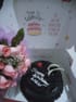Choco Truffle Cake Pink Rose Combo