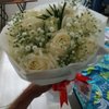 Eternity White Roses Bouquet