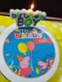 Pinky Peppa Pig Cake