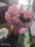 12 Pink Roses Bunch