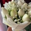 Eternity White Roses Bouquet