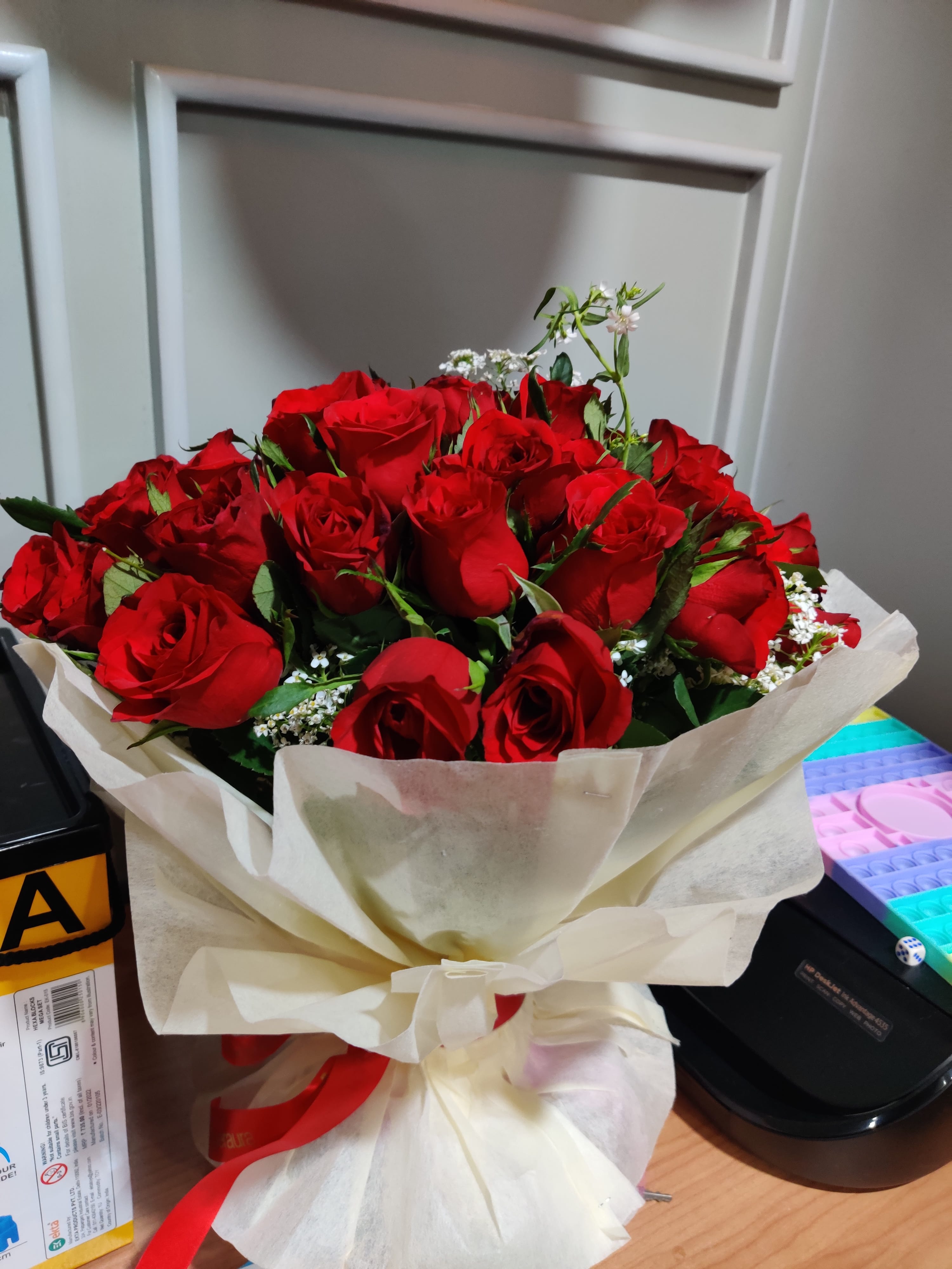 Romance in Scarlet Hues