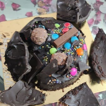 Chocolate Pinata Cake