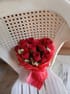 Blaze Red Velvet Roses