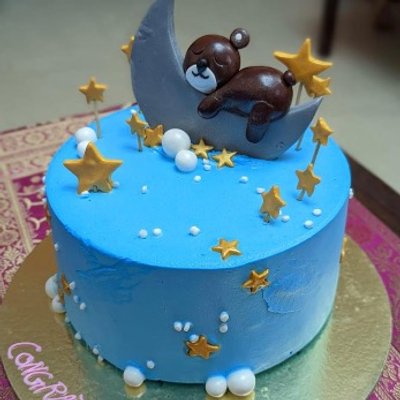 Blissful Baby Shower Theme Cake