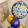 Colorful Bday Balloon Bouquet
