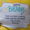 Birthday Blessings Cushion