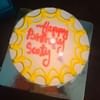 Cheerful Birthday Cake