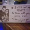 Personalised wooden Frame