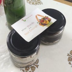 Poster Cake Jars
