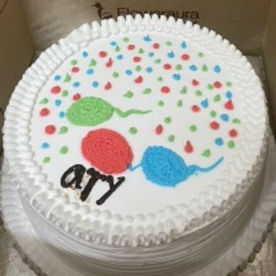 Birthday Fun Explosion Cake