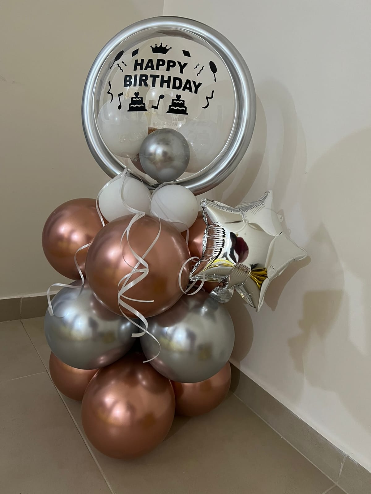 Bday Balloon Decor
