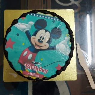 Mickey Poster Cake
