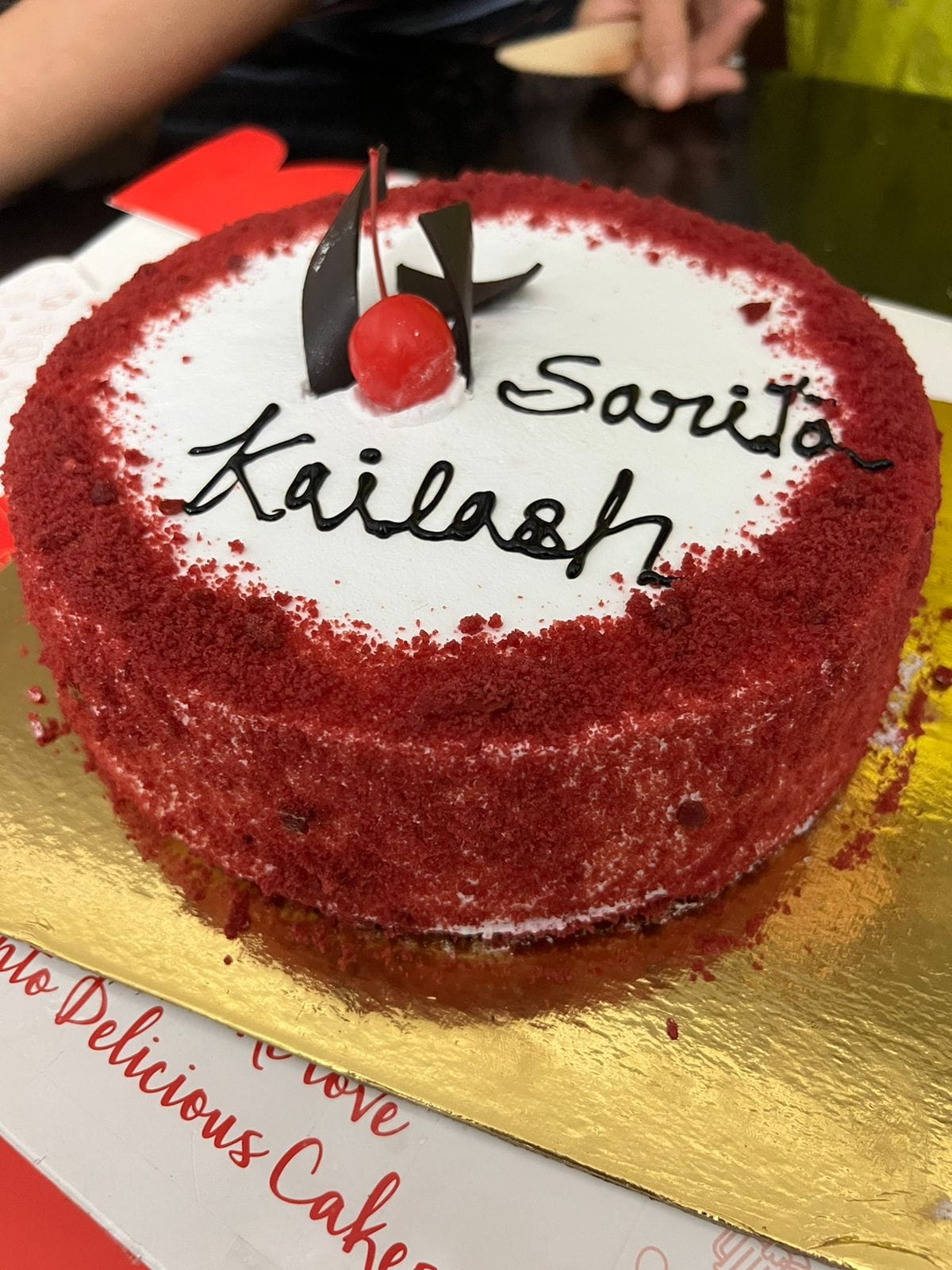 Little Heart of Love Red Velvet Cake