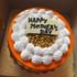 Butterscotch Crunch Cake N Red Roses Bouquet Combo