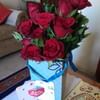 Happy Anniversary Red Roses Box