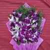 Bellina Purple Orchid Bouquet