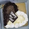 Eggless Black Forest Anniversary Cake