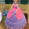 Artistic Barbie Cake