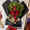 Radiant Red Roses Bouquet