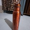 Red Leaf Handmade Copper Bottle