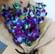 Blue 6 Orchid Jute Bouquet