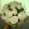 Eternity White Roses Bouquet